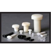 Nylon Bolts and Nuts – Plastic Nylon 6.6 Fasteners for Chemical Resistance and Insulation – Fully Threaded Bolts, Hex Nuts, M3-M12 Sizes, Natural White Color for Electrical, Marine and Food Applications